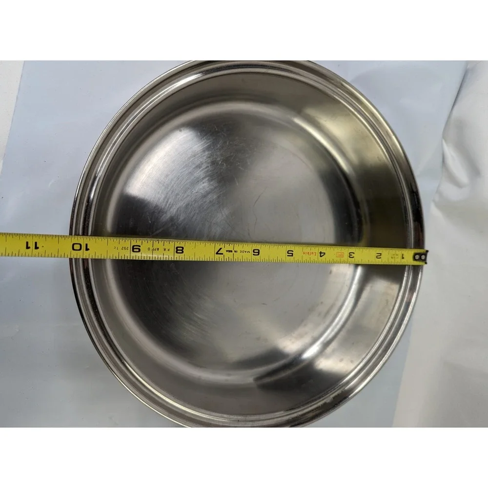Celebrity Stainless Steel  Frying Pan‎ 10 Inch 3 Ply 304-s